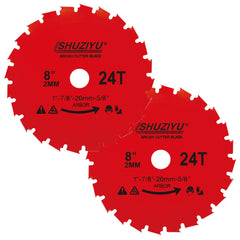 SHUZIYU front view of blade pack showing size and teeth for reliable cutting