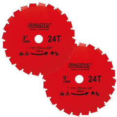SHUZIYU front packaging showing two 9-inch blades and included washer for quick identification and value