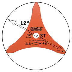 SHUZIYU side profile showing 3.5mm blade thickness and durable construction benefit