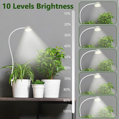 Shyineyou flexible gooseneck bent to focus light precisely for plant benefit