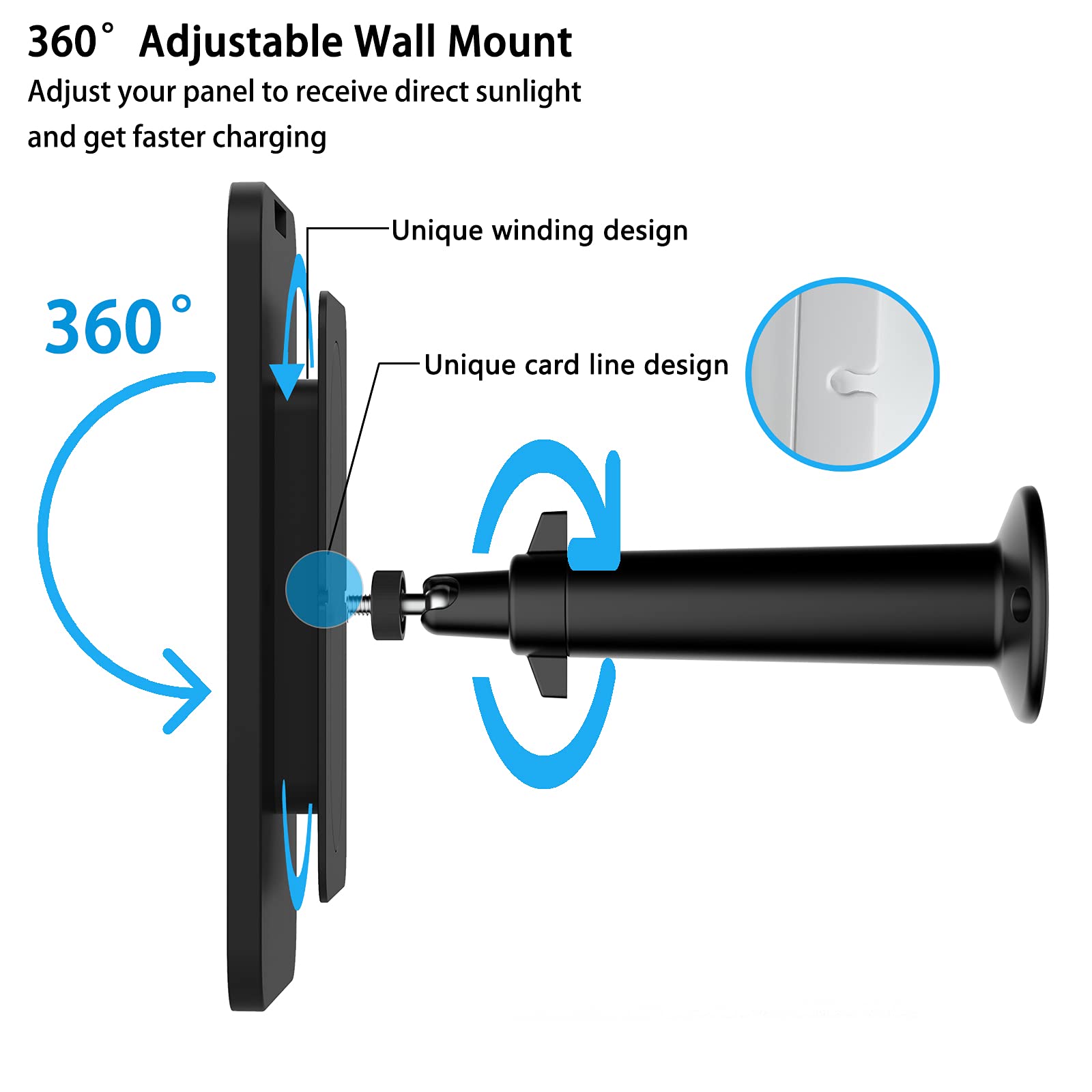 Shyueda panel beside hand for scale to show compact size and easy installation
