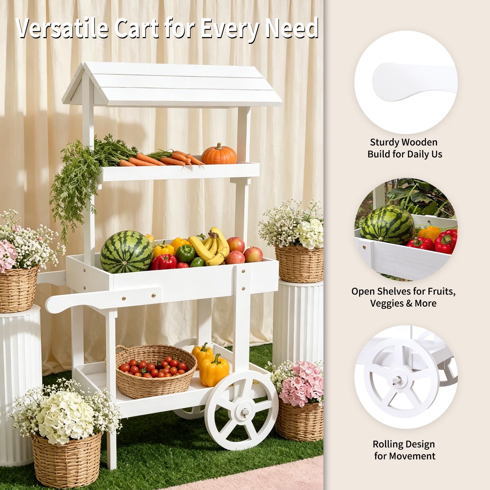 sicrifety wheel and handle detail illustrating decorative wheels and easy repositioning