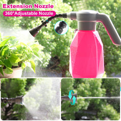 SideKing close-up of adjustable nozzle showing precision control and clog-resistant design