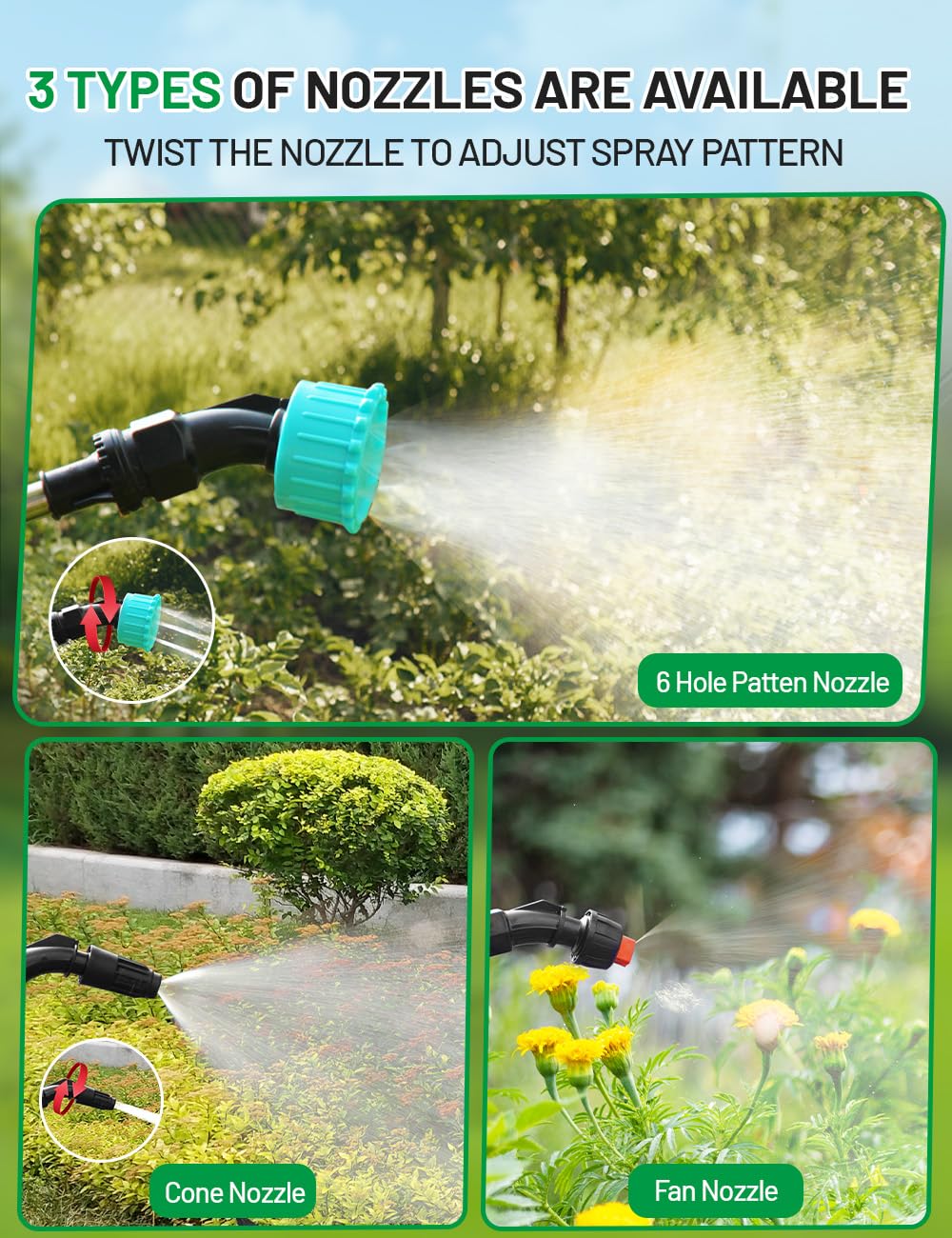 SideKing telescopic wand extended about 32 inches to reach high branches
