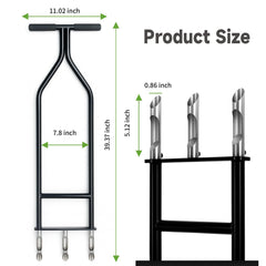 SideriteArch handle and widened foot bar offering ergonomic comfort and leverage