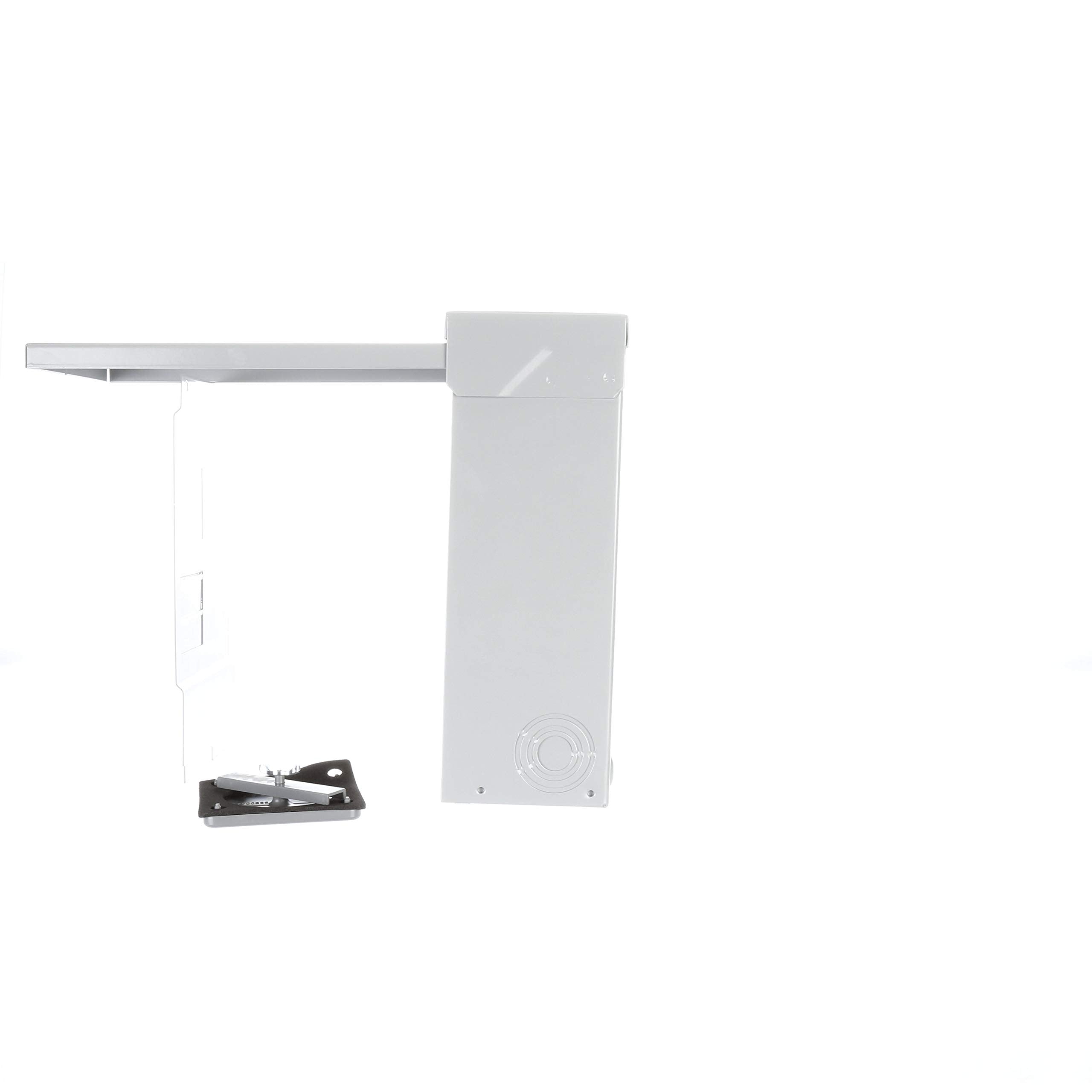 Siemens interior view with 125A bus and five-position ground bar, simplifies installer grounding