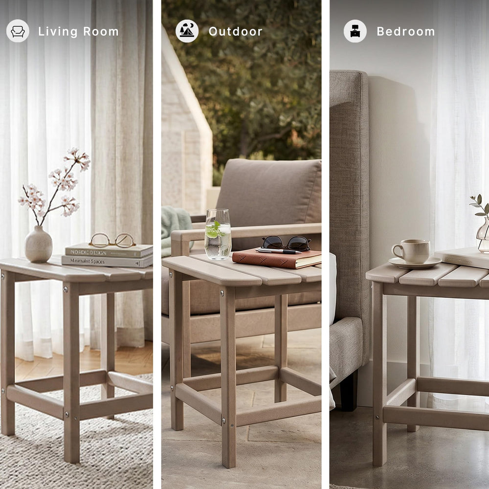 Signature Design by Ashley beside a lounge with a drink illustrating functional scale