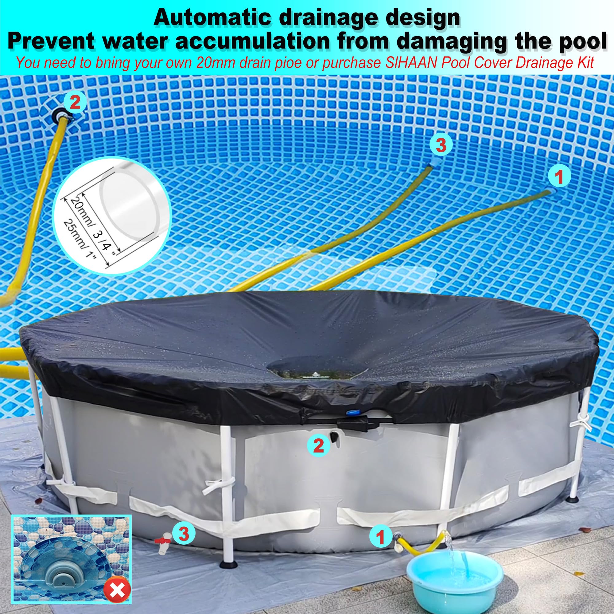 SIHAIAN lockable tension slot detail adding child and wind safety