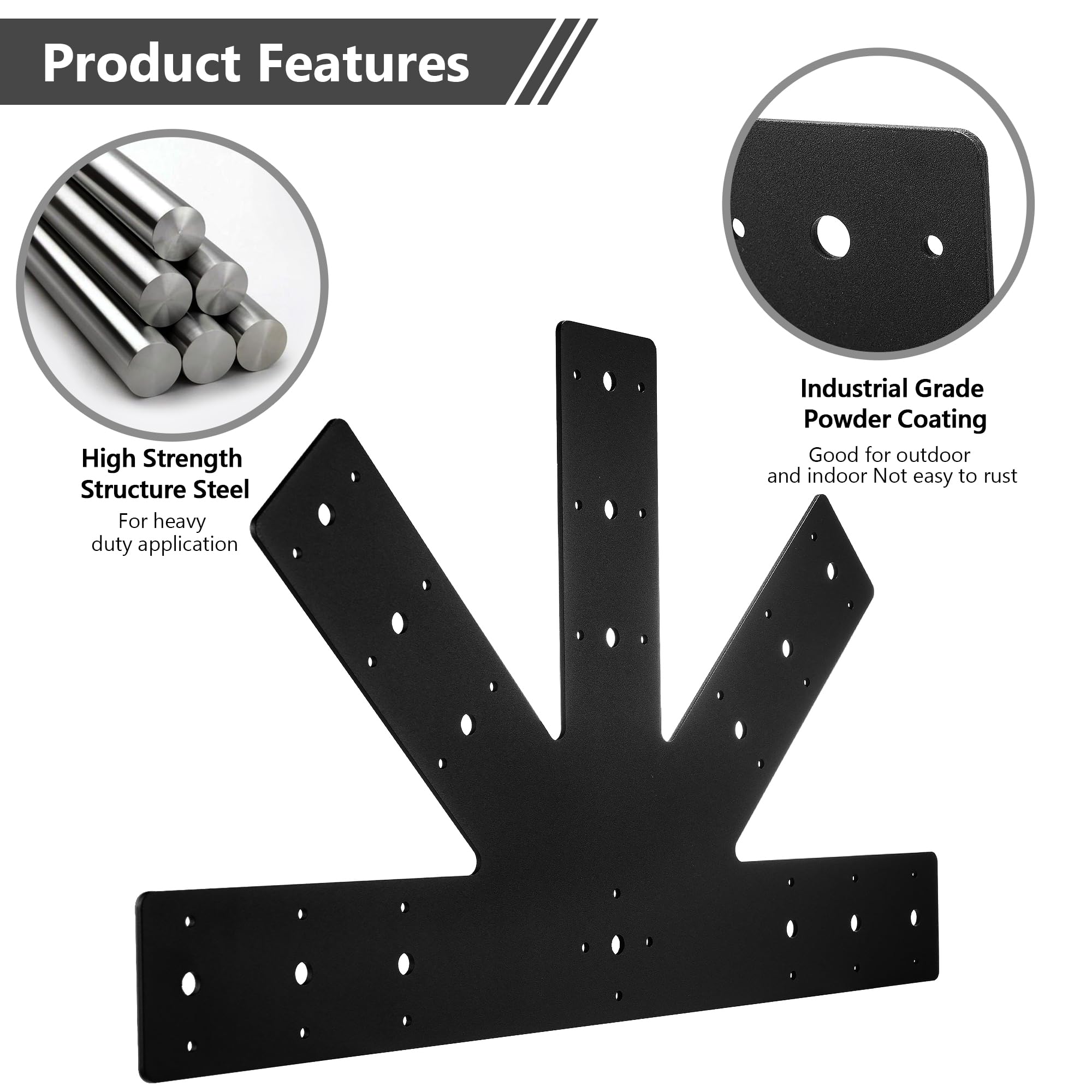 Sihnman detailed shot of predrilled holes and 3mm steel edge for fast, accurate fastening