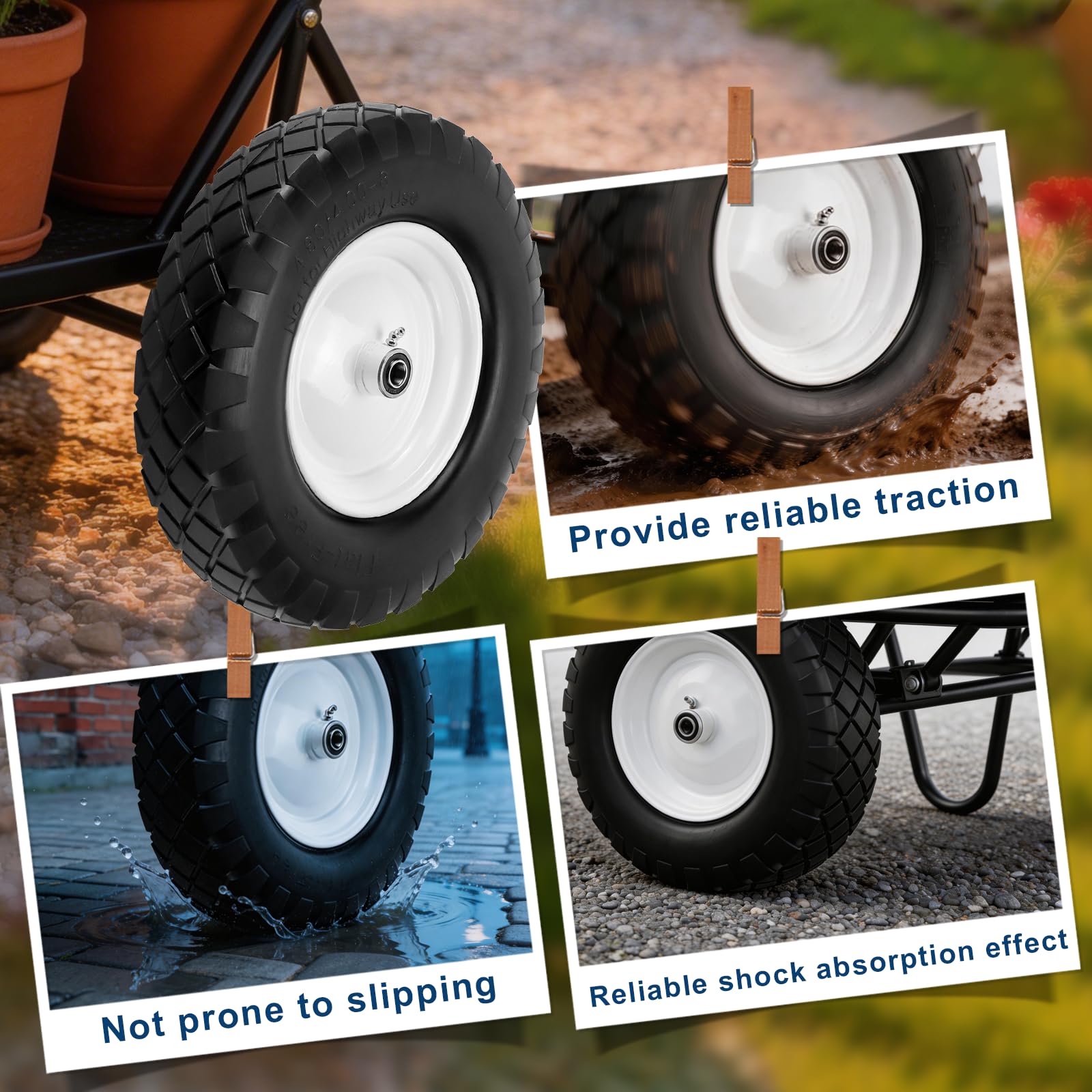 Sikawai packaged wheel and label ready for shipping emphasizing warranty and compatibility
