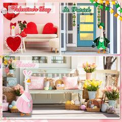 Silicherry goose wearing Valentine's outfit adds romantic curb charm