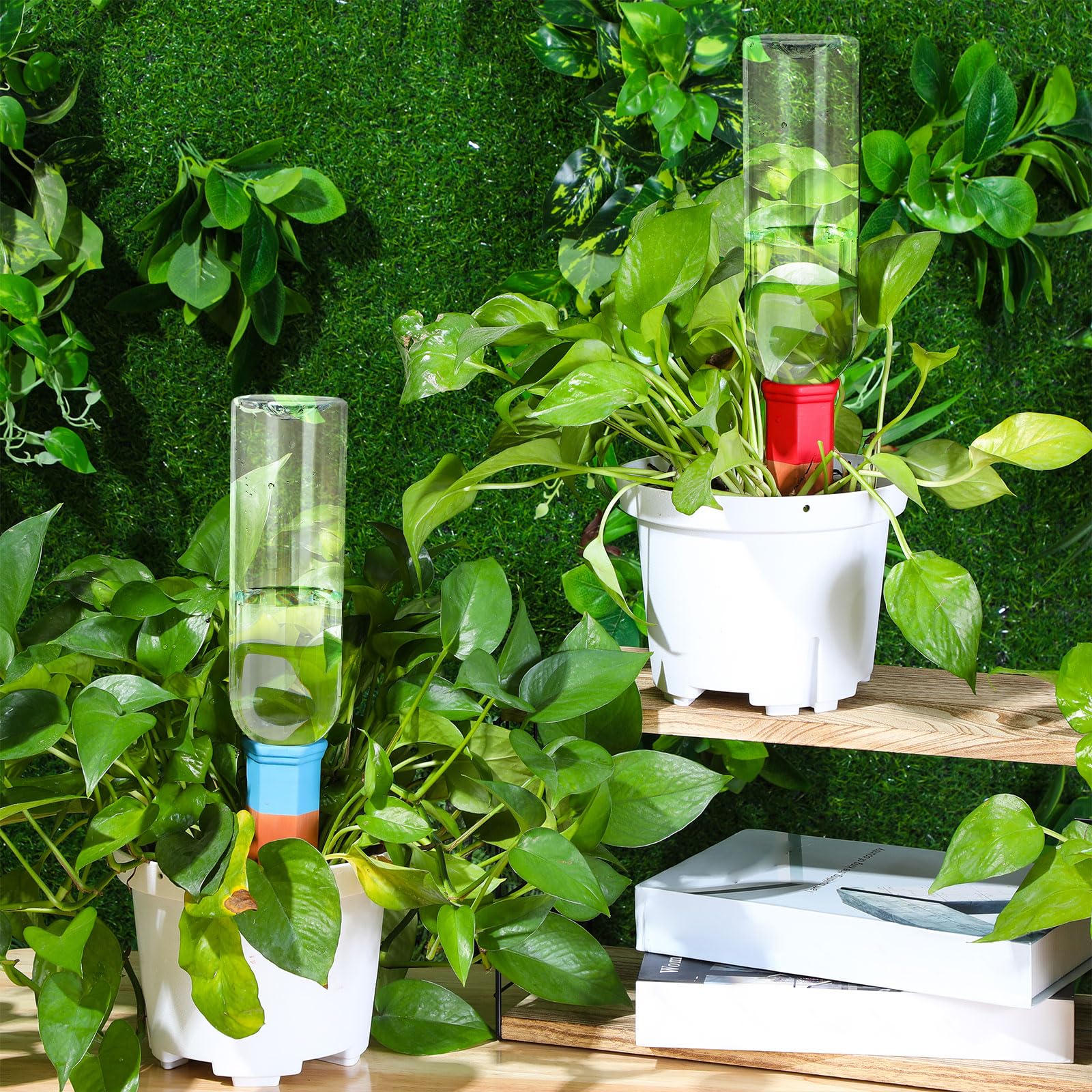 SiliFine balcony arrangement showing kit supporting plants during travel