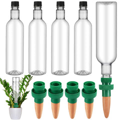 SiliFine front view of 8-set clear bottles and clay spikes showing complete kit convenience