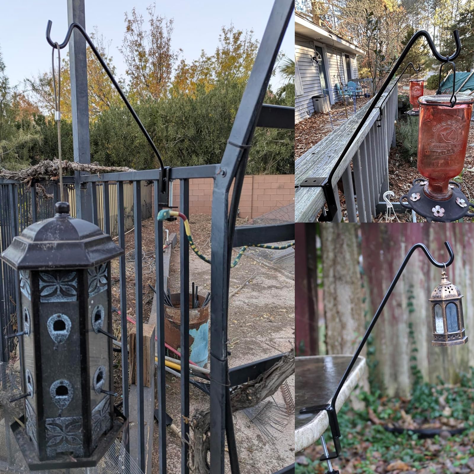 Silintion displaying a wind chime from the hook showing steady suspension and ambient décor benefit