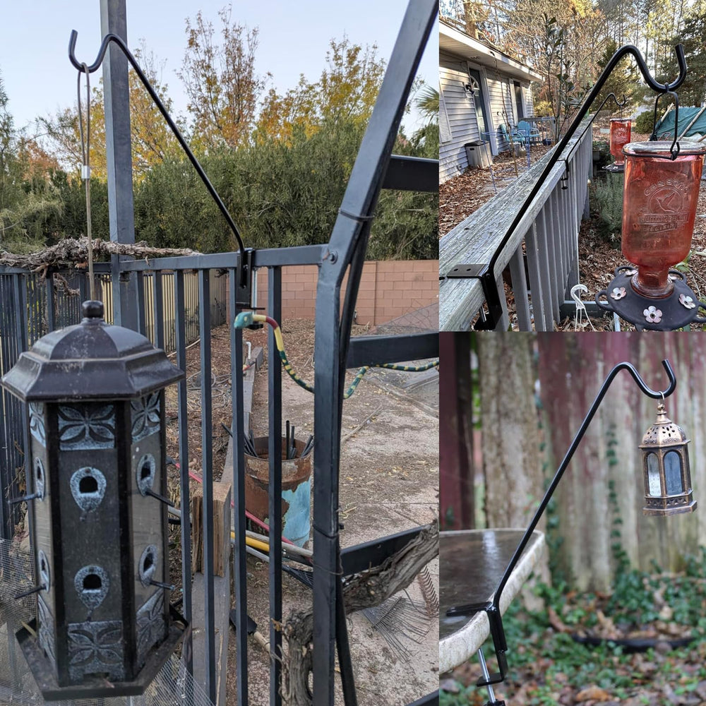 Silintion displaying a wind chime from the hook showing steady suspension and ambient décor benefit