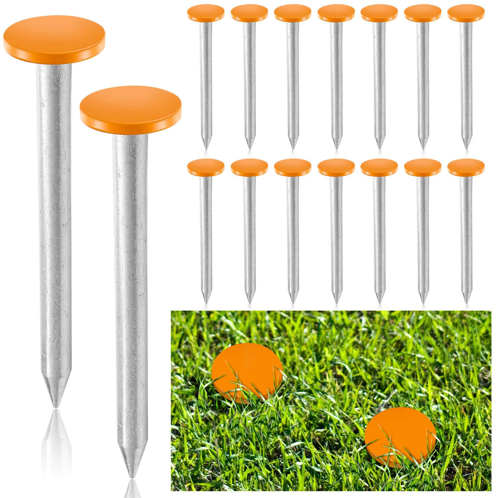 Silkfly front view of eight stakes showing compact pack and clear contents for quick setup
