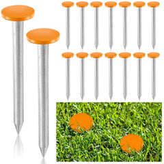Silkfly front view of eight stakes showing compact pack and clear contents for quick setup