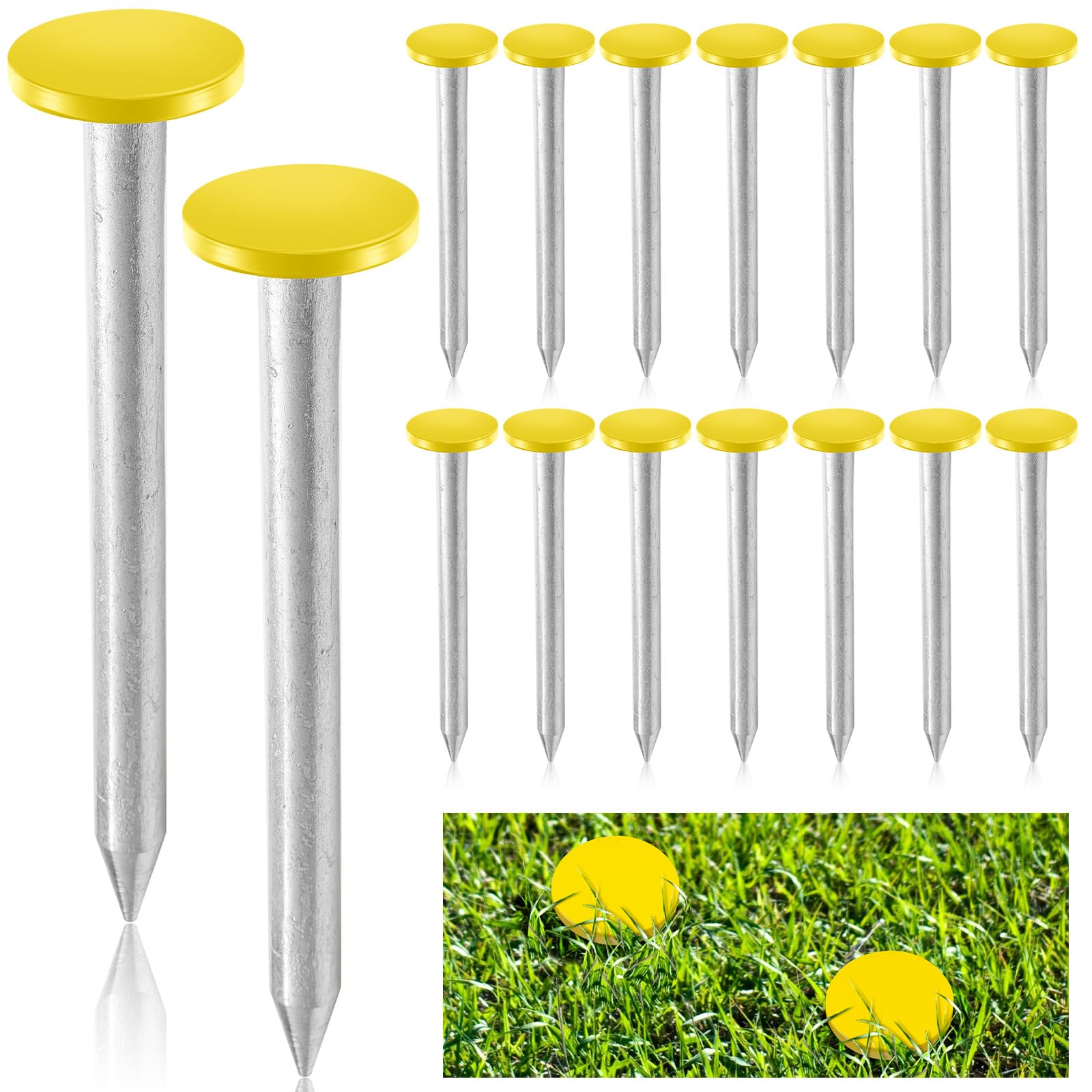 Silkfly front packaging showing eight yellow property stakes for clear visibility