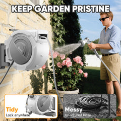 SILVEL 10-pattern spray nozzle detail for versatile watering and cleaning