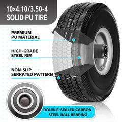 SIMEIQI hub and 5/8 inch axle bore detail showing easy fitment benefit