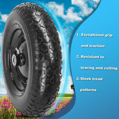 SIMEIQI side profile showing 3.2 inch tread width and solid construction
