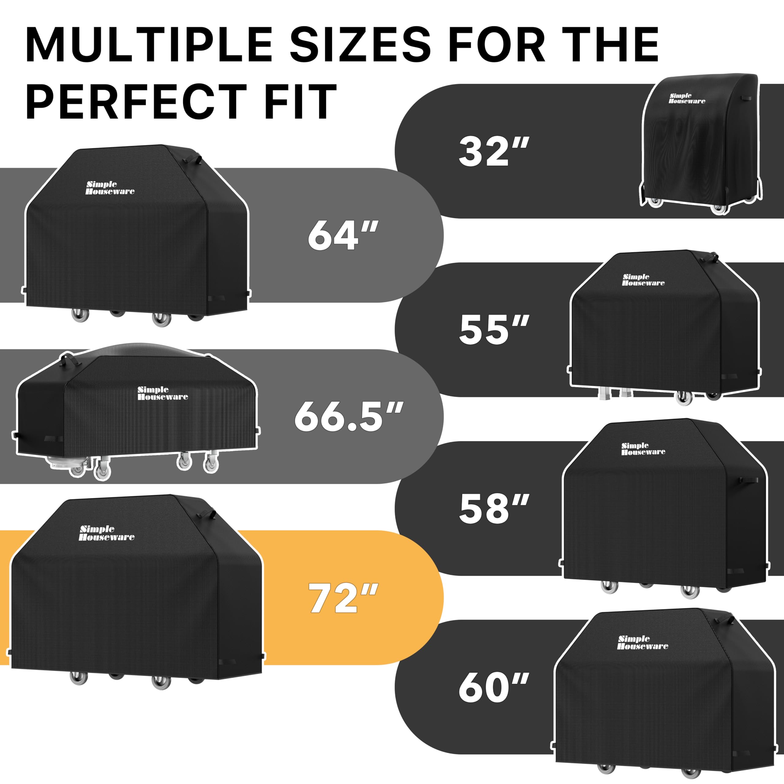 Simple Houseware size comparison beside a lawn chair to show scale and fit