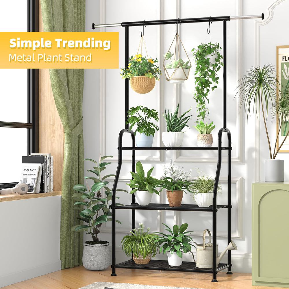 Simple Trending assembled on a balcony displaying plants and maximizing space
