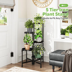 Simple Trending plant stand in living room showing stylish display and compact footprint