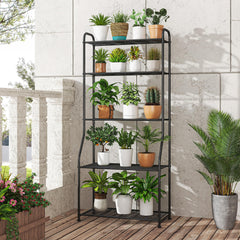 Simple Trending in-use living room display shows organized plants and stylish decor