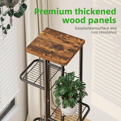 Simple Trending rack set in living room corner demonstrates stylish space use