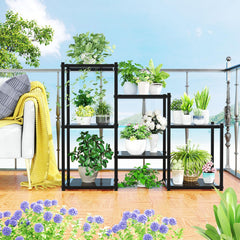 Simple Trending shelf detail showing iron construction and sturdy horizontal supports
