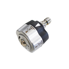 SIMPSON front view of 5-in-1 nozzle showing universal quick-connect and compact design for versatile cleaning