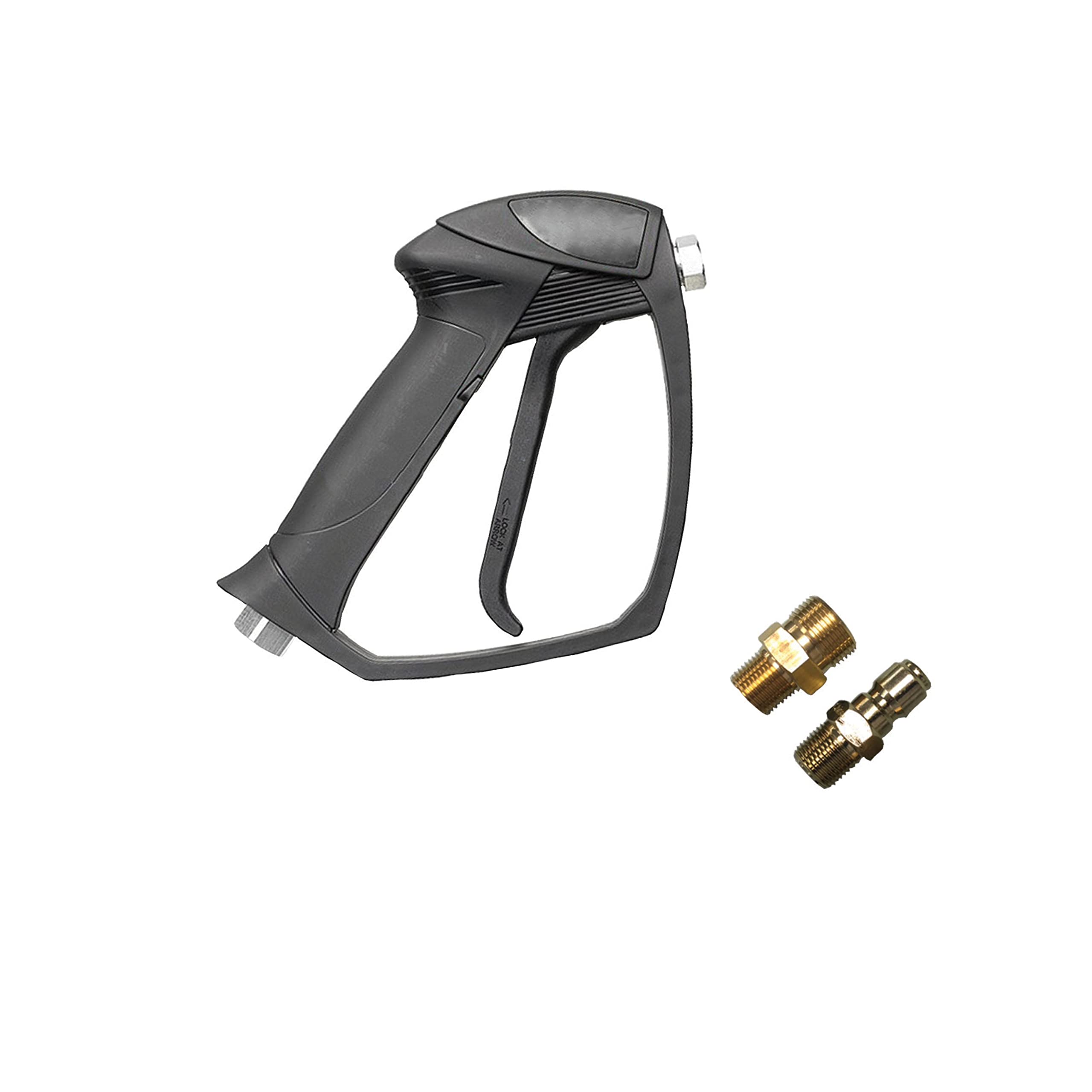 SIMSPON front view of gun showing durable body and nozzle, durable cleaning performance