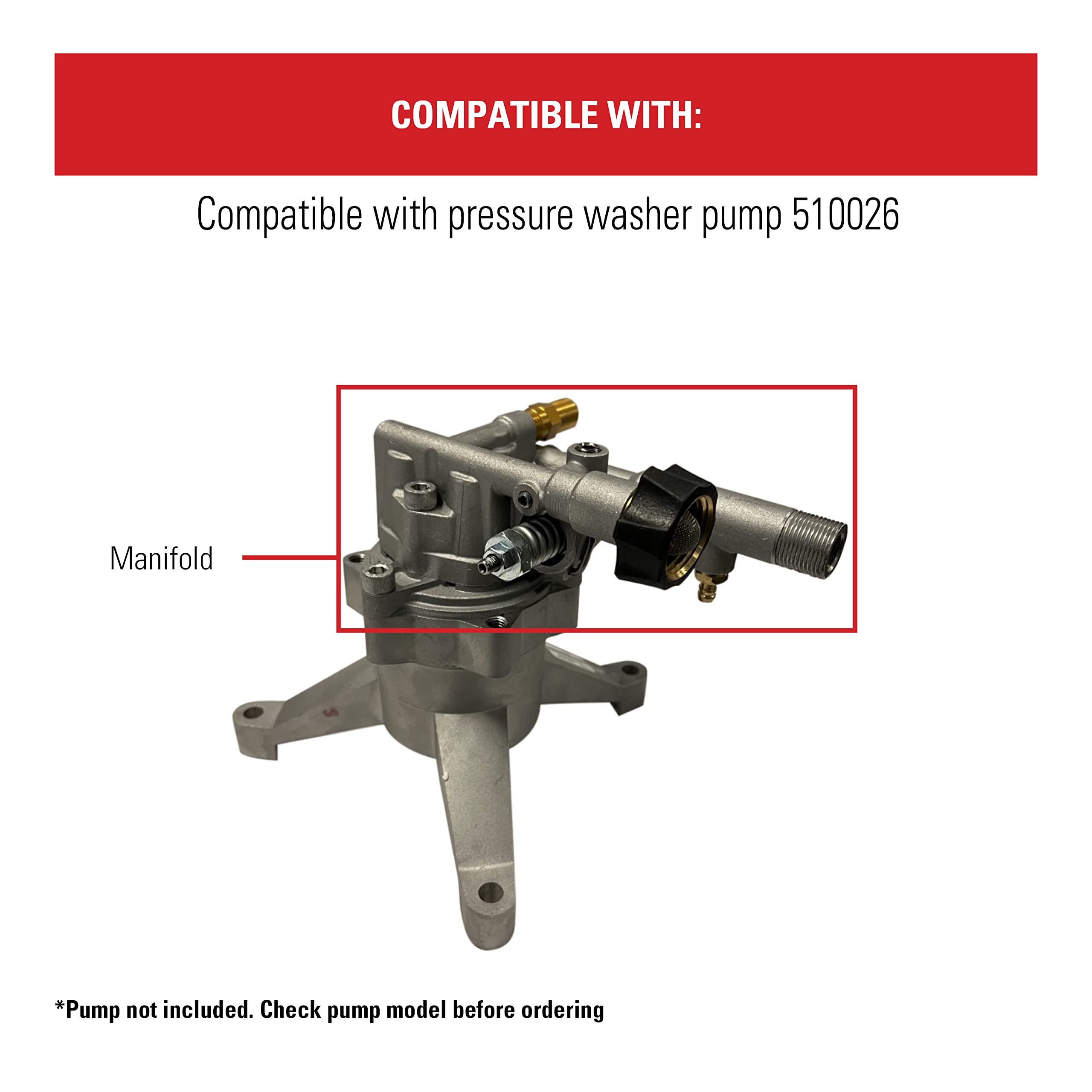 SIMSPON side profile showing 3/4-inch garden hose inlet and M22 high-pressure outlet benefits