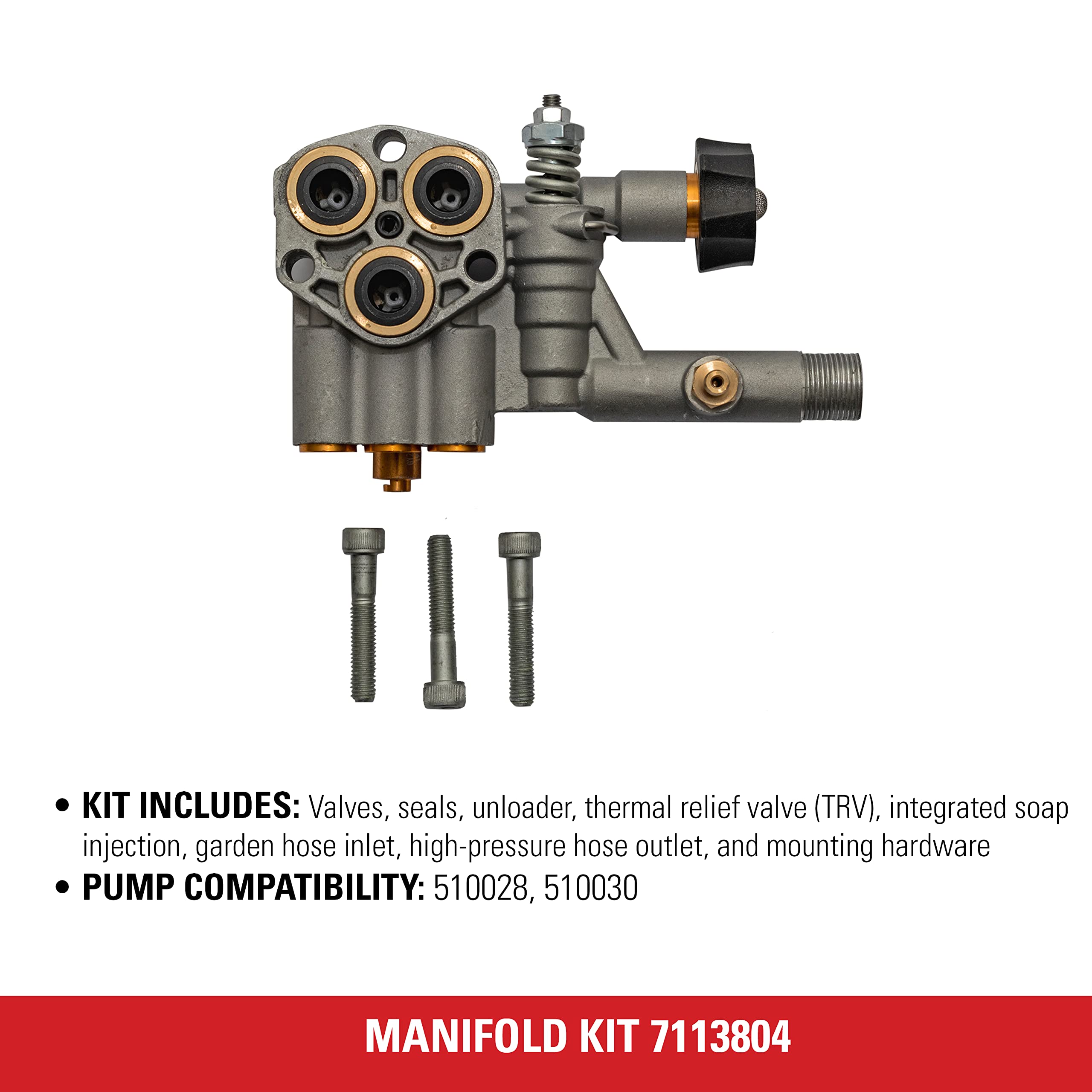 SIMPSON detail of thermal relief valve protecting pump from overheating