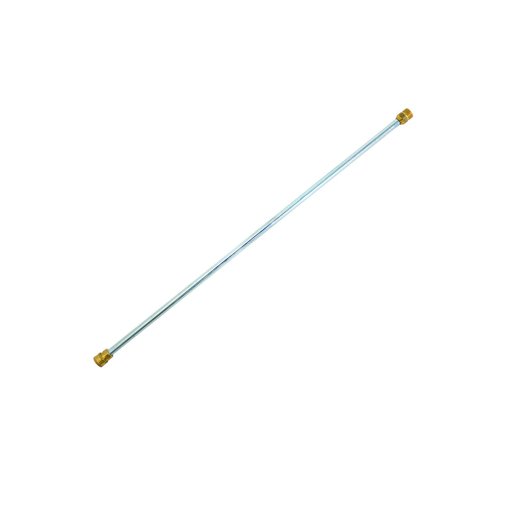 Simpson wand front view showing full 31-inch lance and ergonomic alignment benefit