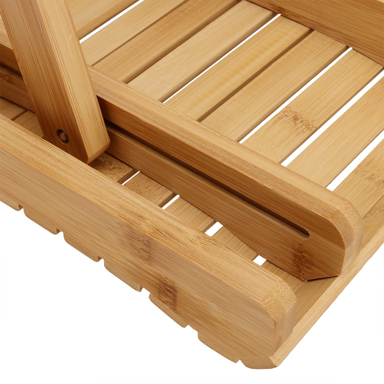 SINJEUN slatted curved seat detail promoting water drainage and comfortable support