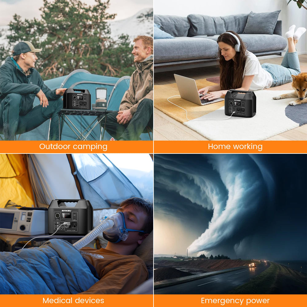 SinKeu connected to vehicle 12V socket for convenient car recharging