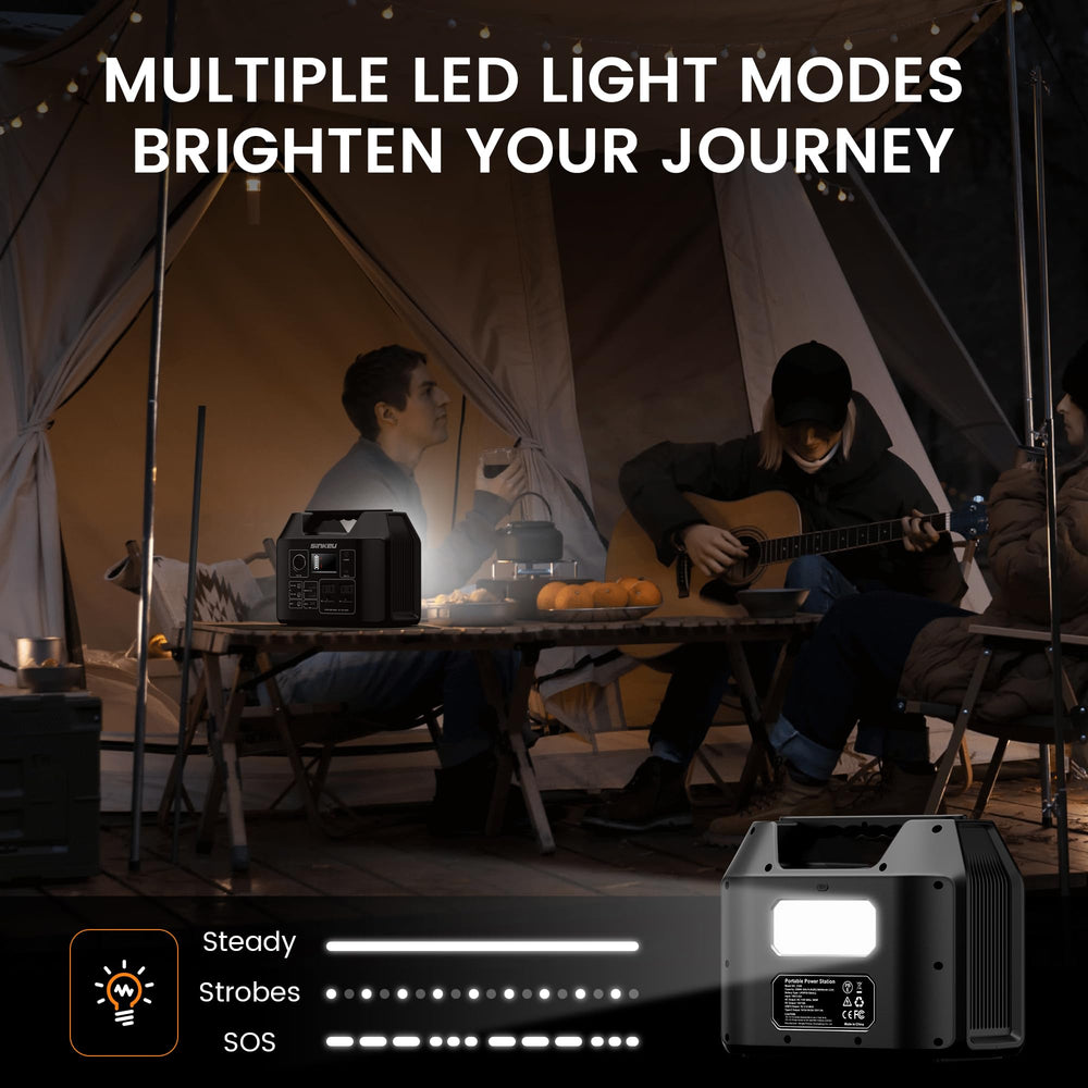 SinKeu linked to a 60–100W solar panel showing off-grid solar charging