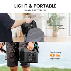 SinKeu top handle and compact body for easy carry and outdoor portability