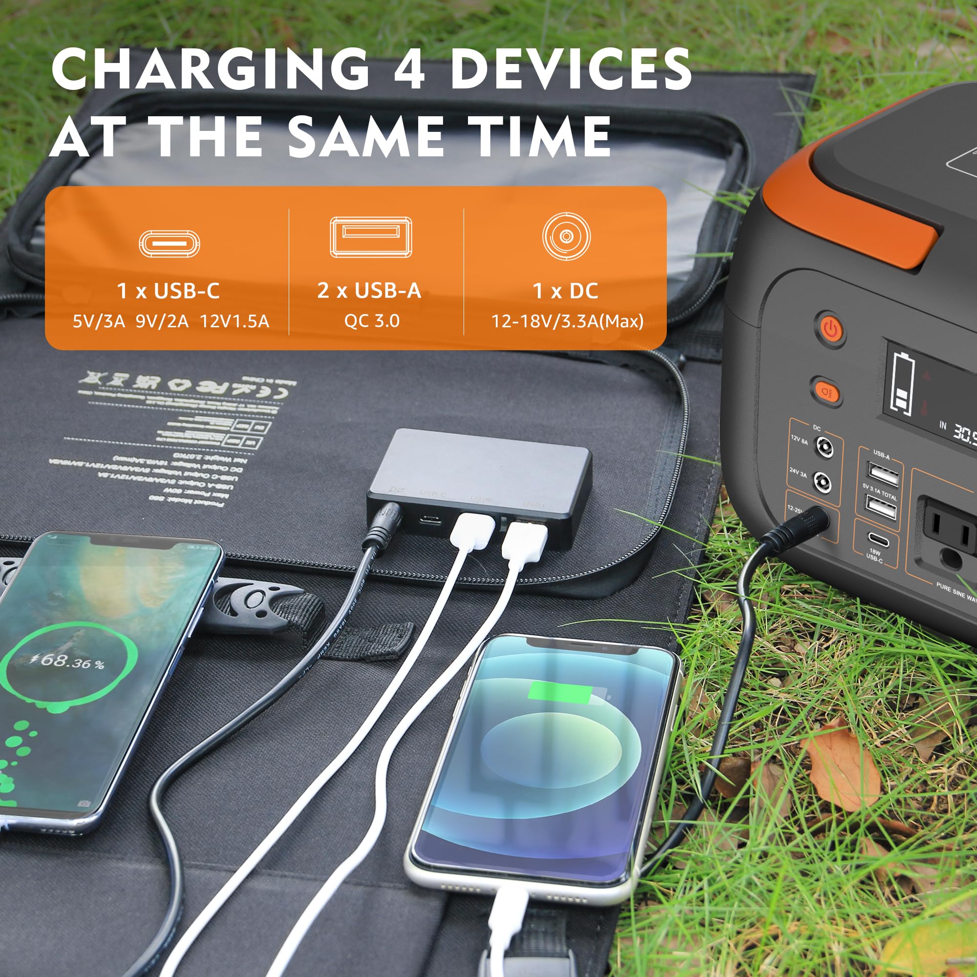 SinKeu folded compact panel in hand demonstrating portability and easy transport