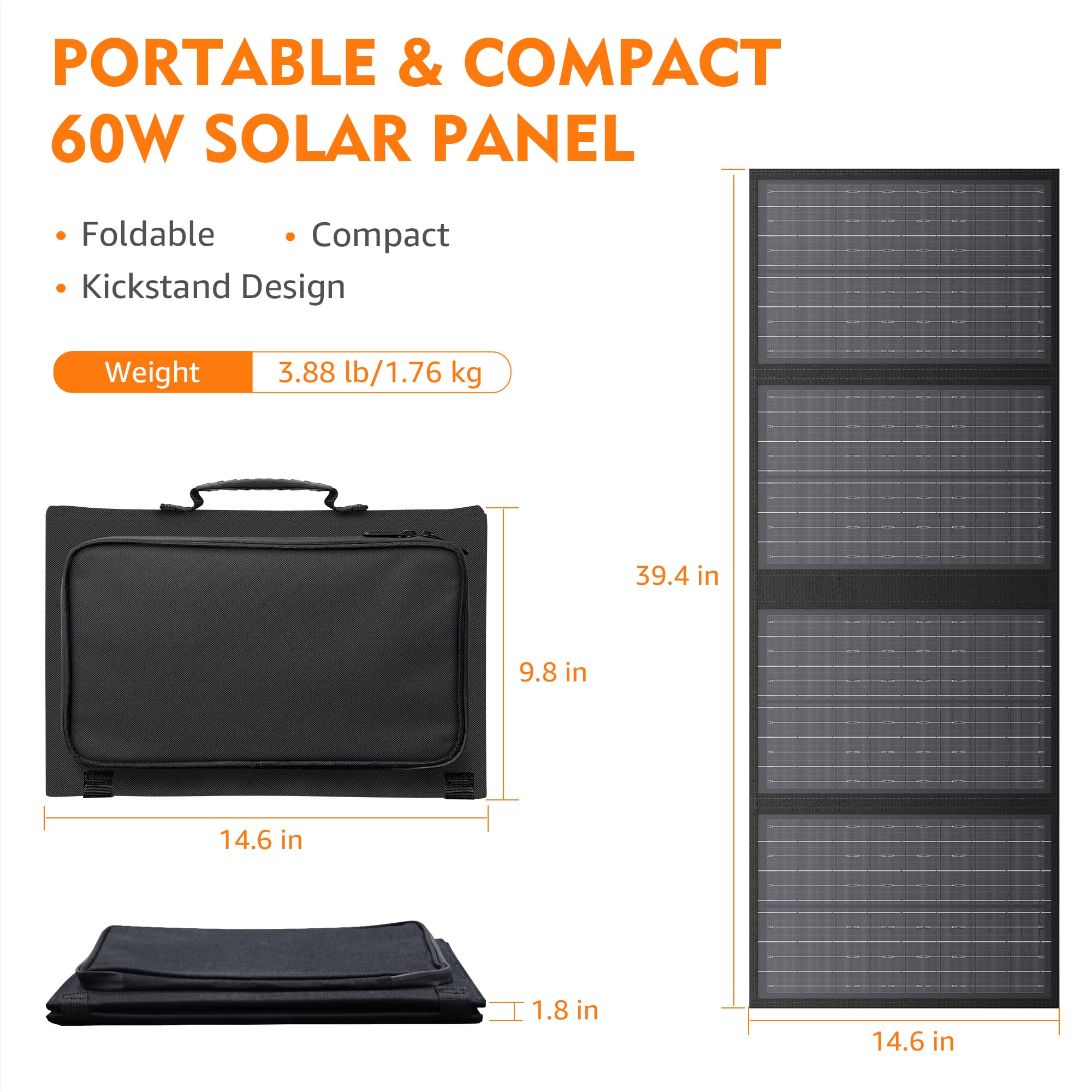 SinKeu panel set up at campsite charging devices, practical off-grid power
