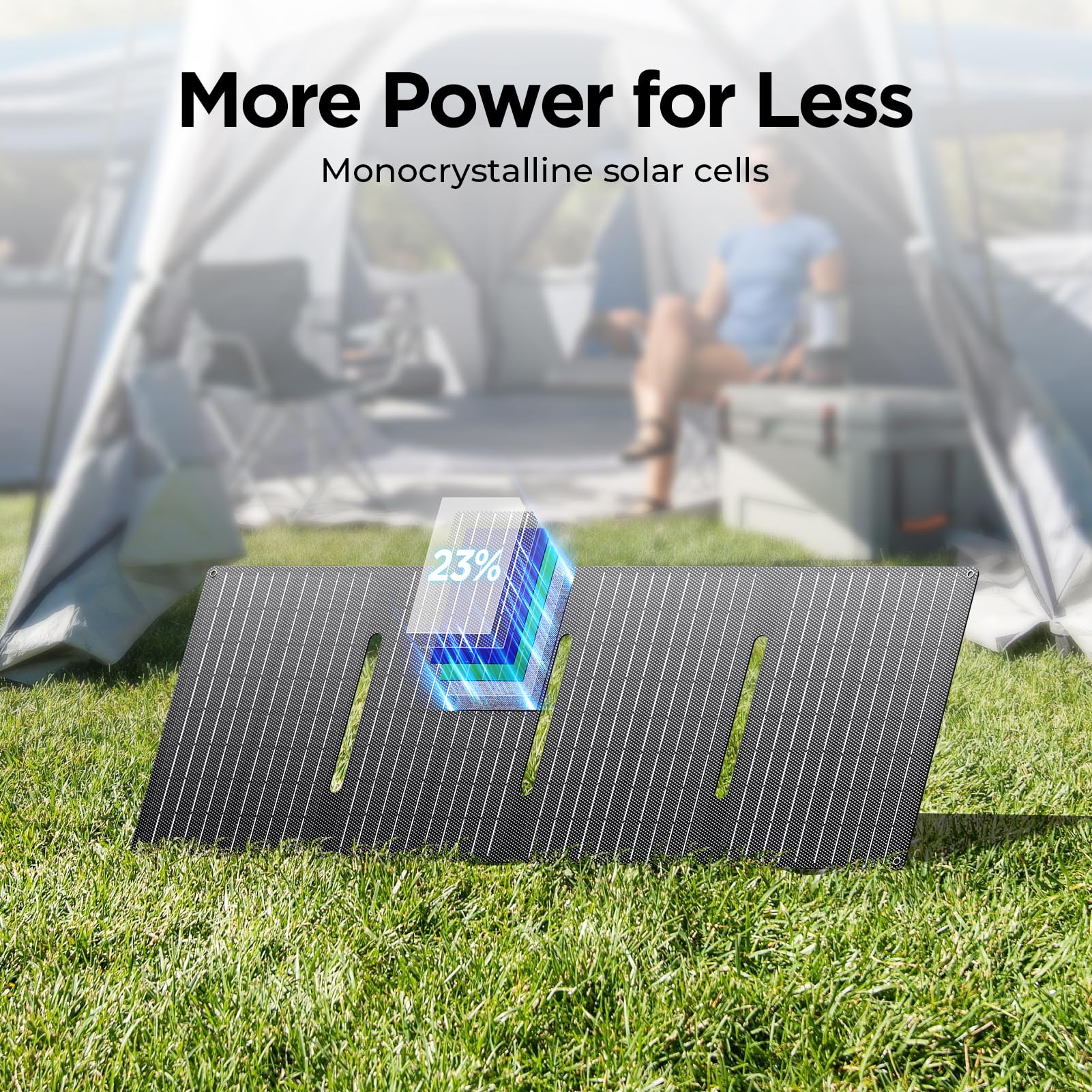 SinKeu held in hand to show scale, compact power station for easy transport
