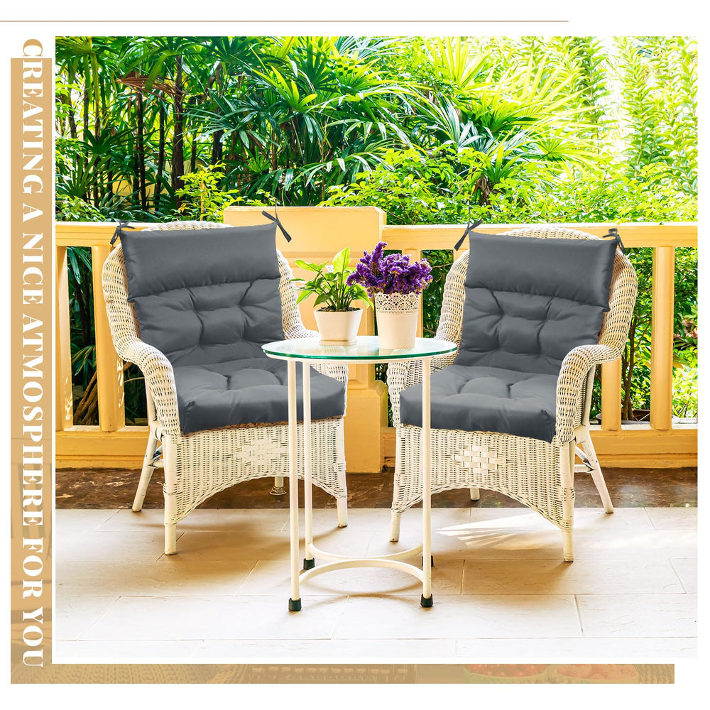 Sintuff cushions on a porch setting illustrating coordinated look and outdoor readiness
