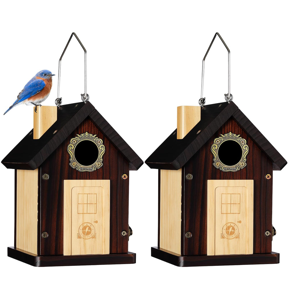 SISTERBIRD front view of two-pack houses showing durable design and curb appeal