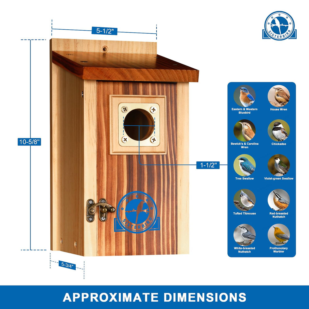 SISTERBIRD weatherproof finish detail protecting wood and extending outdoor durability