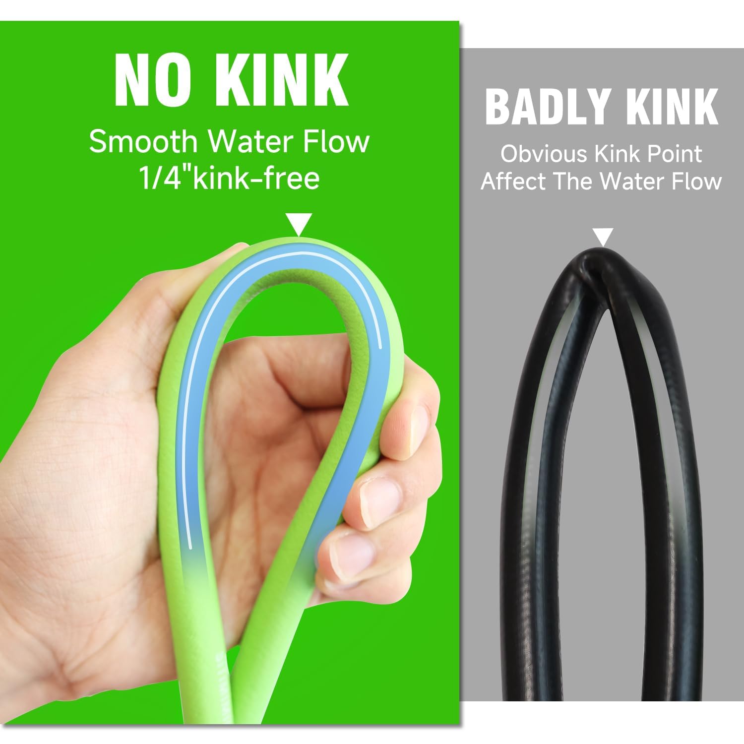 SITIMIMIL hose bending to show super-flexibility and tangle-free benefit