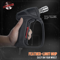SITIMIMIL ergonomic trigger and handle reducing wrist strain during long use