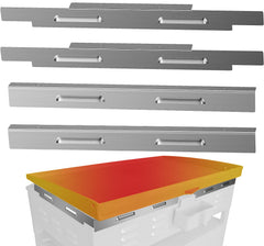Sivsis front view on Blackstone 28XL showing heat retention benefit