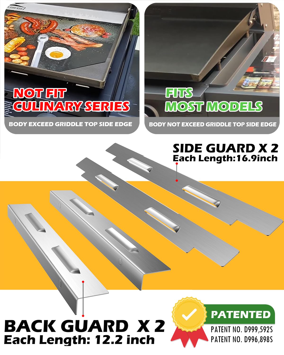 Sivsis wind guards in outdoor cooking scene improving temperature control